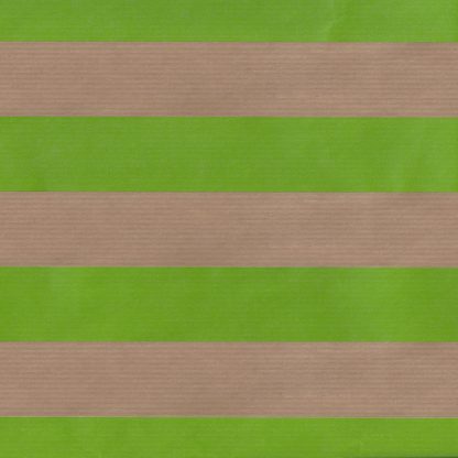Ribbed Green Stripe Wrapping Paper