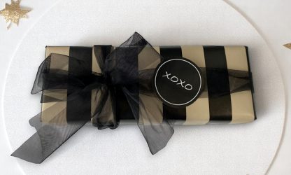 BLACK <br>50mm Organza Ribbon - Image 4