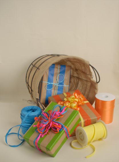 Ribbed Stripe Wrapping Papers