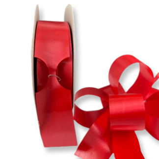 Red Satin Pull Bow