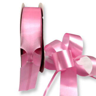 Pale Pink Satin Pull Bow
