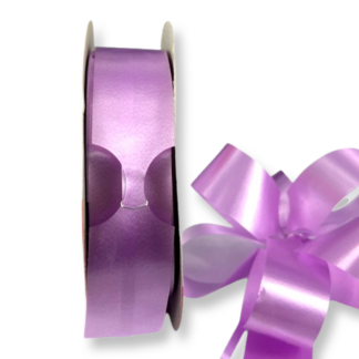 Lilac Satin Pull Bow