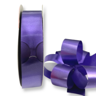 Purple Satin Pull Bow