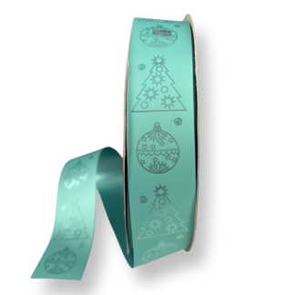 Jade Christmas Ribbon 31mm