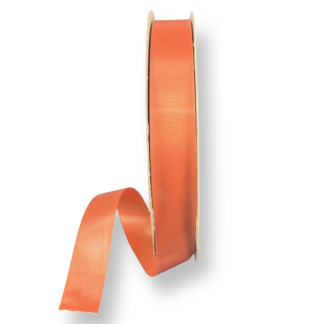 Orange Satin Curling Ribbon 19mm