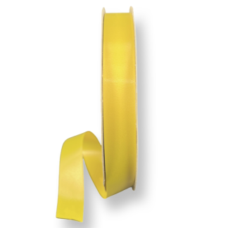 Yellow Sating Curling Ribbon 19mm