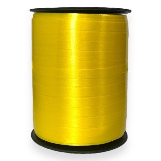 YELLOW SATIN Curling Ribbon