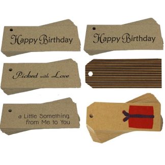 Everyday Mix Kraft Gift Tags