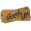 Thank You Kraft Gift Tag
