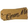 Open Me Kraft Gift Tag