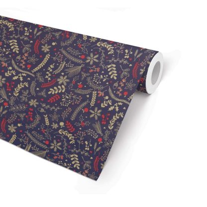 Blue Lina Wrapping Paper