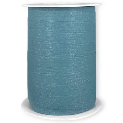 STEELY BLUE MATTE 10mm Curling Ribbon
