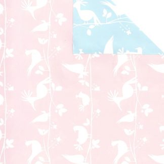 Double Sided Baby Birds Wrapping Paper 57cm x 175m