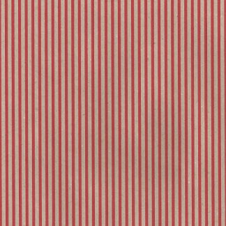 Red Stripes on Brown Kraft Wrapping Paper 57cm x 160m