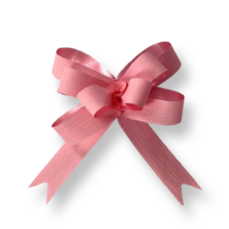 Pale Pink Matte Pull Bow