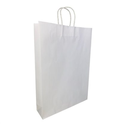 WHITE LARGE <br>Paper Bag