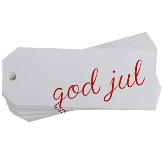 God Jul Gift Tag