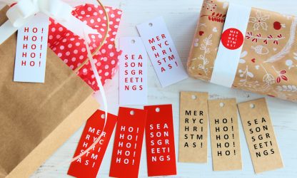 Christmas Tags Stickers