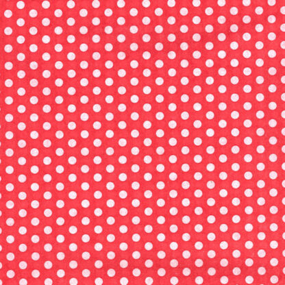 Spots On Red Tissue Paper
