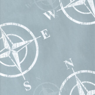 Matte Compass Wrapping Paper