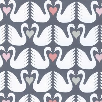Matte Swan Narrow Wrapping Paper