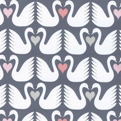 Matte Swan Narrow Wrapping Paper