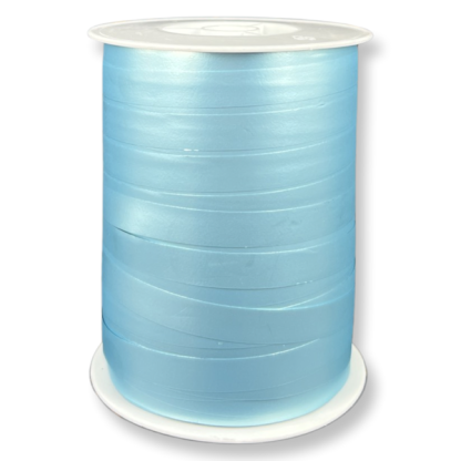 Pale Blue Matte Metallic 10mm Curling Ribbon