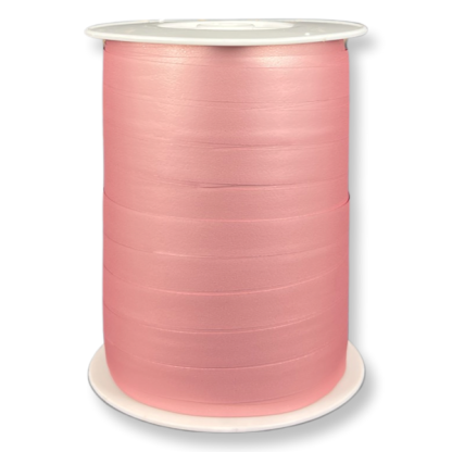 Pink Matte Metallic 10mm Curling Ribbon