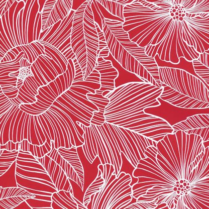 Red Marquet Wrapping Paper