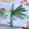 MATTE KNITTED FOX <br>Wrapping Paper - Image 6