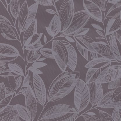 Purple Leaves Wrapping Paper