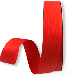 Red Matte Curling Ribbon 31mm