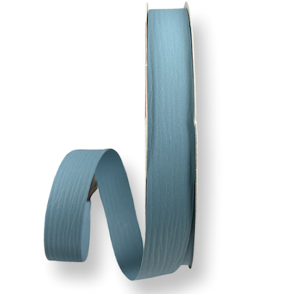 Steely Blue Matte Curling Ribbon 19mm