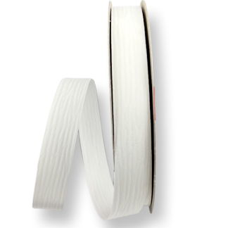 White Matte Curling Ribbon 19mm