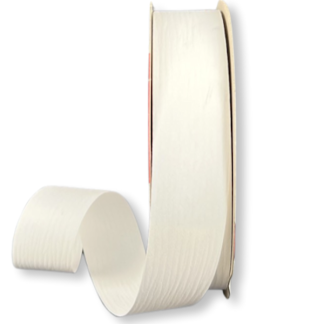 White Matte Curling Ribbon 31mm