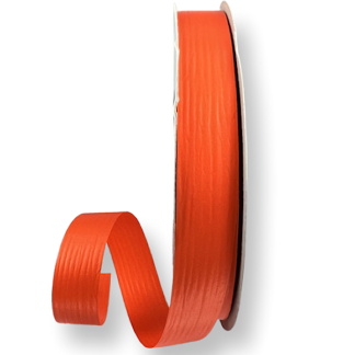 Orange Matte Curling Ribbon 19mm