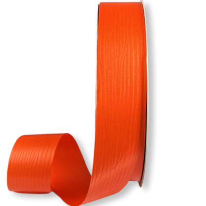 Orange Matte Curling Ribbon 31mm