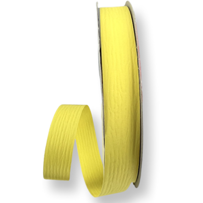 Lemon Matte Curling Ribbon 19mm