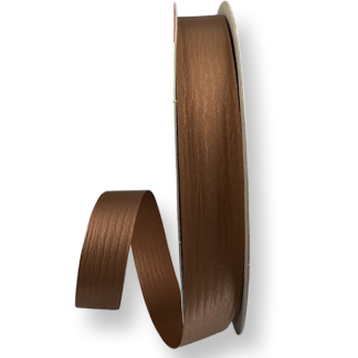 Dark Copper Matte Curling Ribbon 19mm