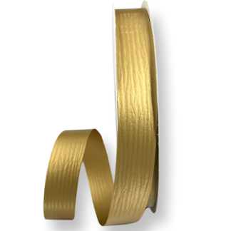Golden Matte Curling Ribbon 19mm