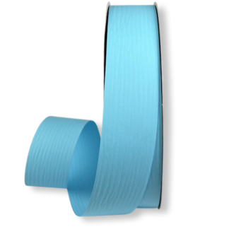 Pale Blue Matte Curling Ribbon 31mm