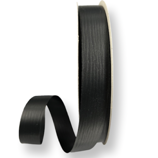 Black Matte Curling Ribbon 19mm