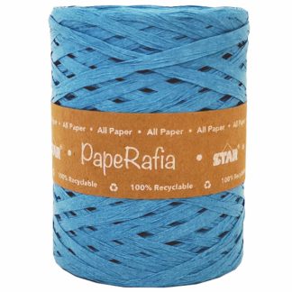 Blue Paper Raffia