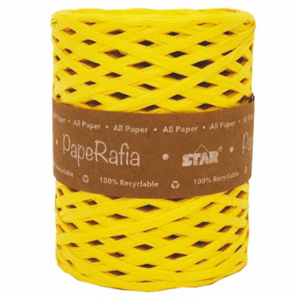 Yellow Paper Raffia
