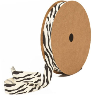 Zebra Cotton Ribbon
