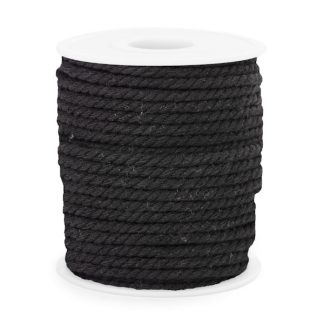 Black Cotton Rope