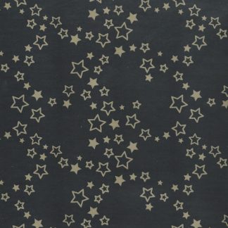 Starry Sky Black Wrapping Paper