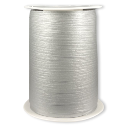 Silver Matte Curling Ribbon 10mm