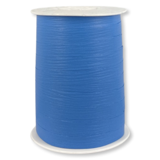 Mid Blue Matte Curling Ribbon 10mm