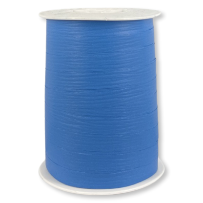 Mid Blue Matte Curling Ribbon 10mm